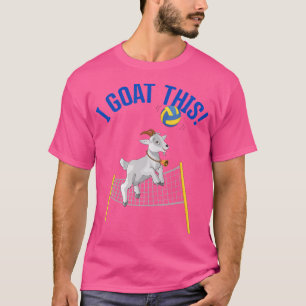T-shirt Funny Volleyball je chèvre cette chèvre Lover Beac