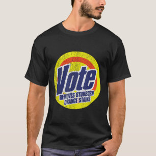 T-shirt Funny Vote supprime Orange Têtu Contre-Tru