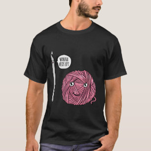 T-shirt Funny Wanna Hook Up Crochet Lover cadeau Crochet C