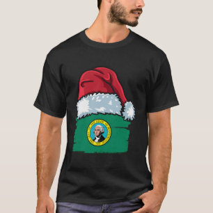 T-shirt Funny Washington fête Noël avec Noël Ha
