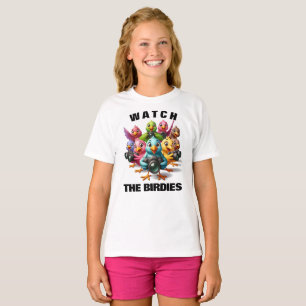 T-shirt Funny Watch Birdies Shutterbugs