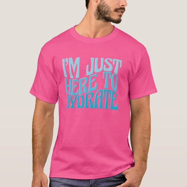 T-shirt Funny Waterboy Football Team Manager Hydration Spe (Devant)