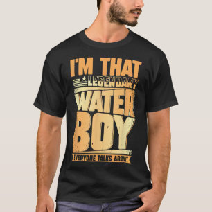T-shirt Funny Waterboy Football Team Manager Hydration Spe