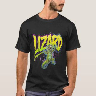 T-shirt Funny Weirdcore Lizard meme | T-Shir animal unique