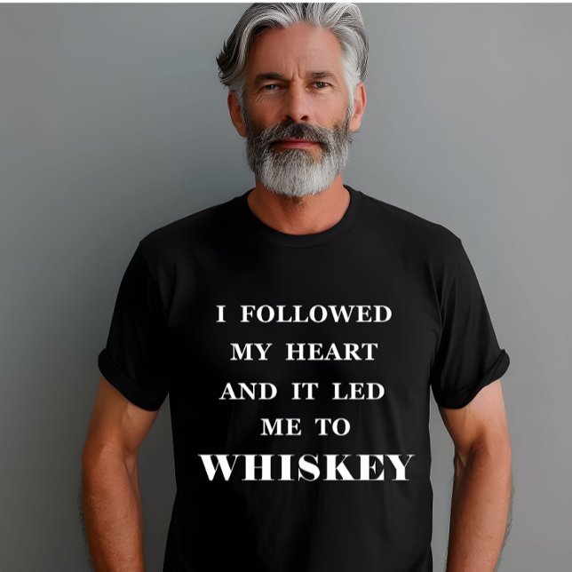 T-shirt Funny whisky cite les paroles de whisky humour (Créateur téléchargé)