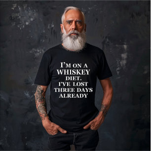 T-shirt Funny whisky cite les paroles de whisky humour