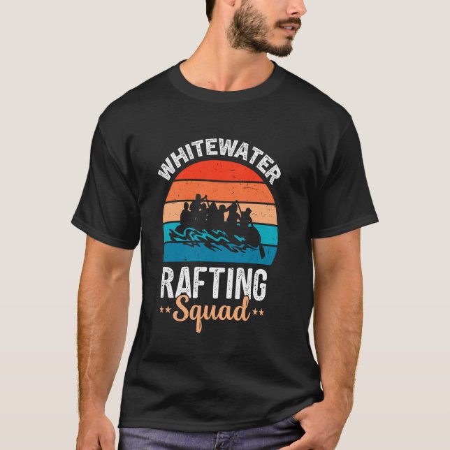 T-shirt Funny Whitewater Raft Guide Conception pour eau vi (Devant)