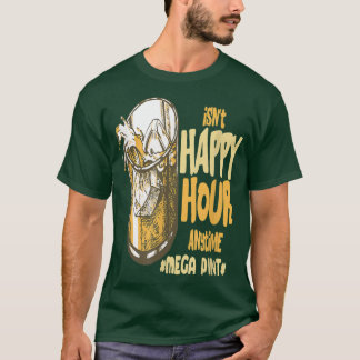 T-shirt Funny Wine Trending n'est pas Happy Hour chemise e