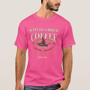 T-shirt Funny WITCHES BREW Wiccan COFFEE Company Black Mag