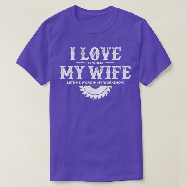 T-shirt Funny Woodworking Workshop Graphic Men Carpenter (Design devant)