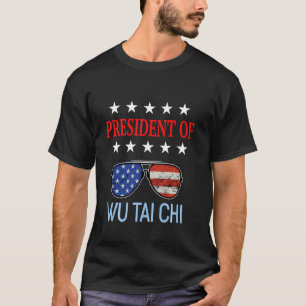 T-shirt Funny Wu Tai Chi Accessoires de guérison Usa Drape