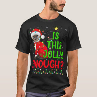 T-shirt Funny Xmas Tree Est Ce Jolly Assez Siamese Chat C