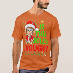 T-shirt Funny Xmas Tree Est Cette Jolie Assez Singe Christ