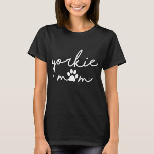 T-shirt Funny Yorkshire Terrier Chien Maman mignonne Yorki