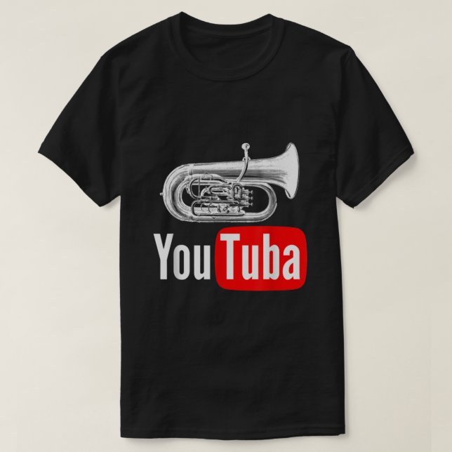 T-shirt Funny You Tuba Marching Band  (Design devant)