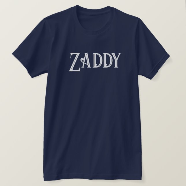 T-shirt Funny Zaddy (Design devant)