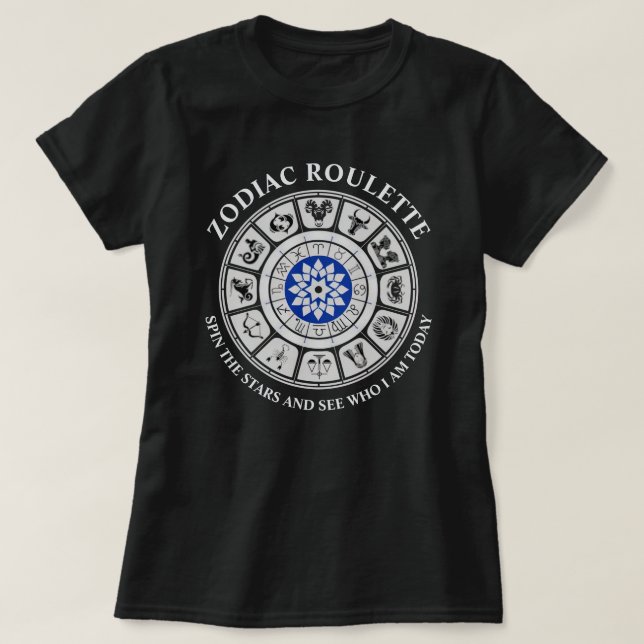 T-shirt Funny Zodiac (Design devant)