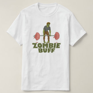 T-shirt Funny Zombie Buff Weightlifter