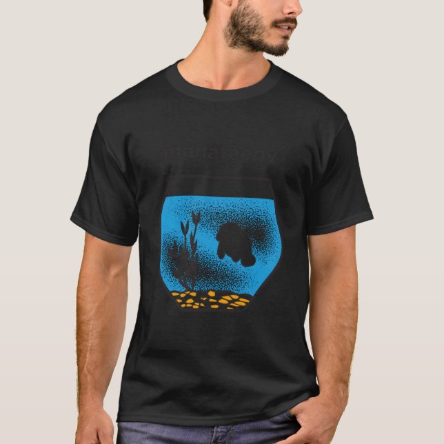 T-shirt Funny Zoo - Manateeny Manatee (Devant)