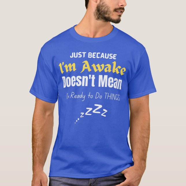 T-shirt Funnyweens et andeens Citation Juste Parce que Je  (Devant)