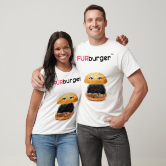 T-shirt Fur Burger Meme Coin