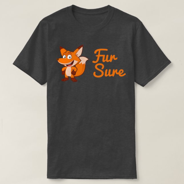 T-shirt Fur certain (Design devant)