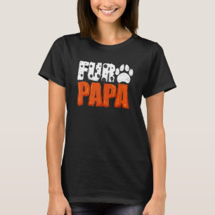 T-shirt Fur Papa Chien Dalmatien Père Pères Chiot Propriét