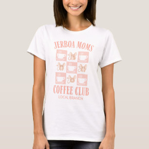T-shirt Furbaby Mama JERBOA MOMS COFFEE CLUB