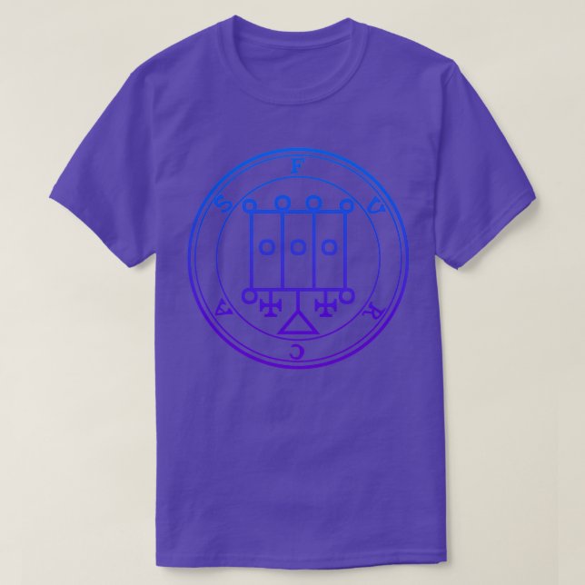 T-shirt Furcas Sigil enseigne l'astrologie et la rhétoriqu (Design devant)