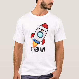 T-shirt Furée Funny Rocket Pun