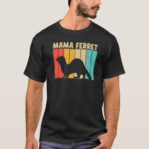 T-shirt Furet Cool Pour Femmes Filles Furet Animal De Comp