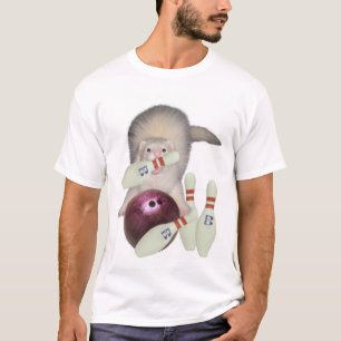 T-shirt Furet de bowling