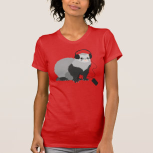 T-shirt Furet de mélomane
