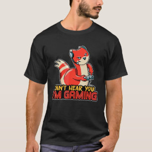 T-shirt Furet Je ne t'entends pas je suis en train de joue