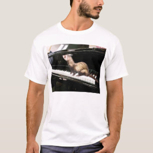 T-shirt Furet sur le piano