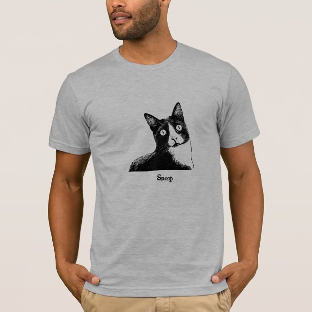 T-shirt Fureteur Catt (Devant)