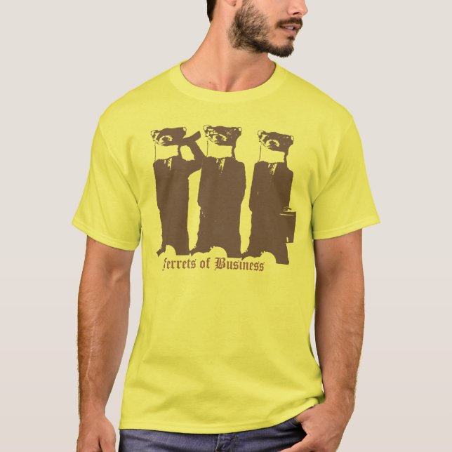 T-shirt Furets des affaires (Devant)
