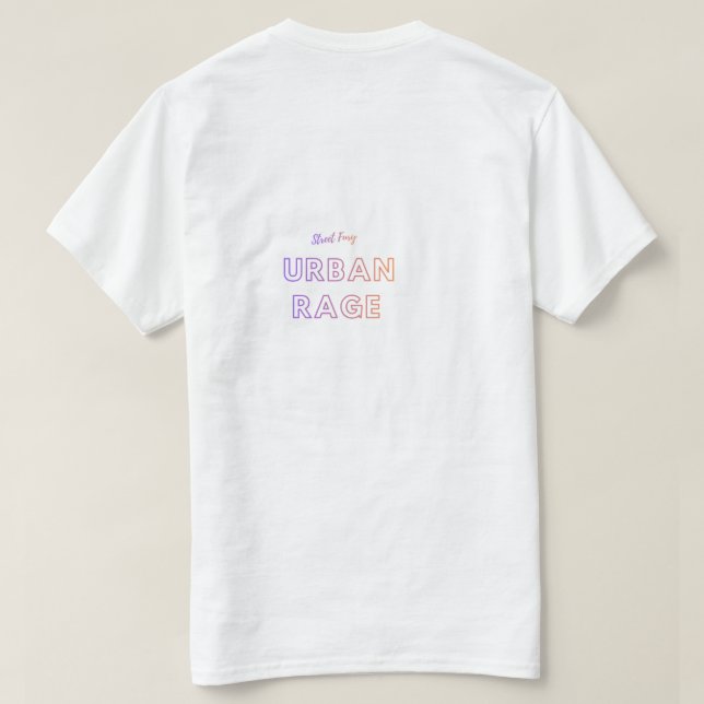 T-shirt Fureur des rues – Rage urbaine (Design dos)