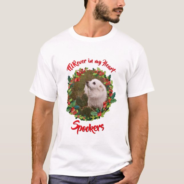 T-shirt FURever In My Heart Christmas Pet Memorial 2 (Devant)