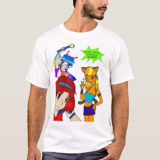 T-shirt Furries, féeries, écolières, OH MON !