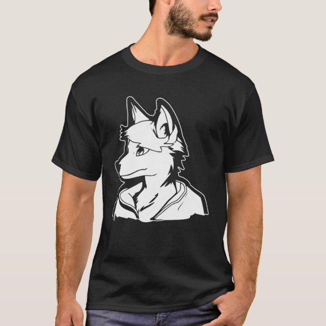 T-shirt Furries Fursona Cosplay  Furry Fandom (Devant)