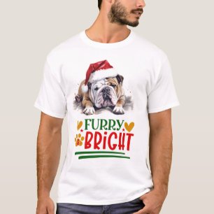 T-shirt Furry & Bright Bulldog