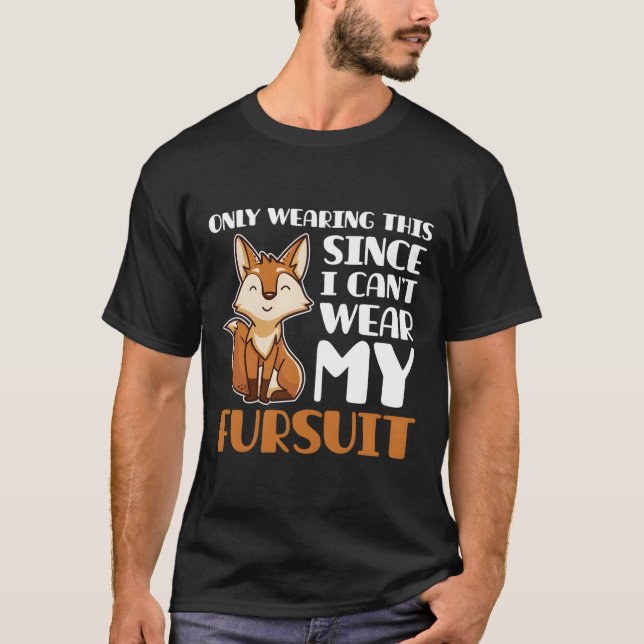 T-shirt Furry Fandom Cadeaux Fursona Fursuit (Devant)