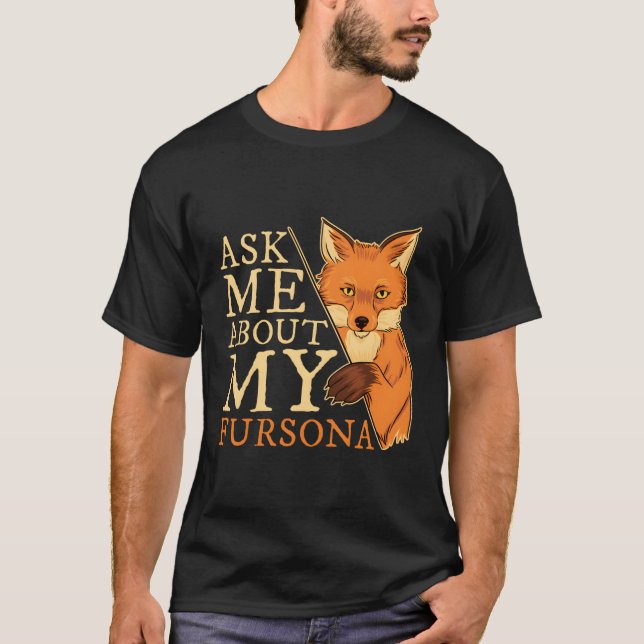 T-shirt Furry Fandom Furries Fursona (Devant)