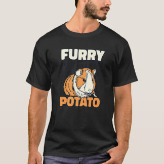 T-shirt Furry Potato Guinea Pig Long Hair Short Hair Guine