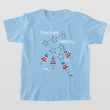 T-shirt : fusée