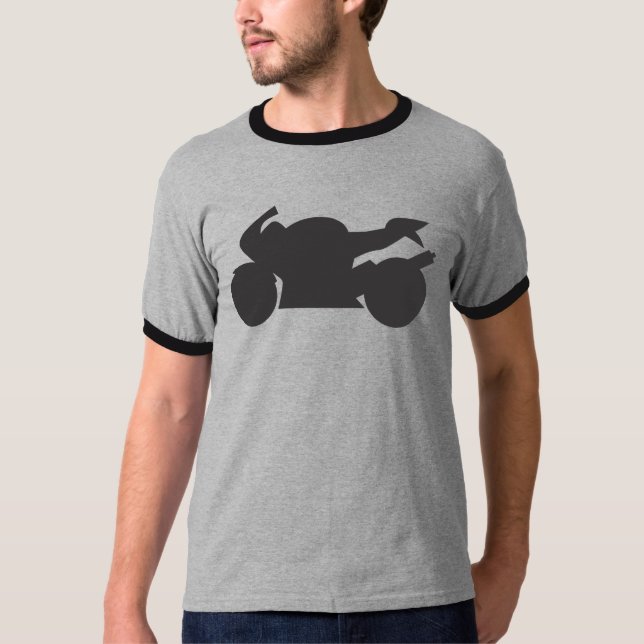 T-shirt fusée de route (Devant)