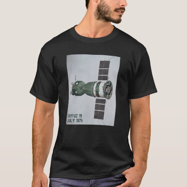 T-shirt Fusée de vaisseau spatial Soyouz Orbiteur CCCP Esp (Devant)