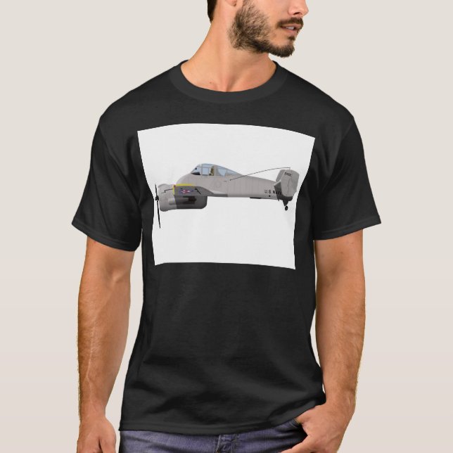 T-shirt Fusée éclairante 437437 de Grumman XF-5F (Devant)