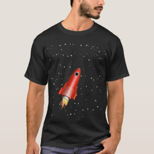T-shirt JCC+, Crayon Fusée